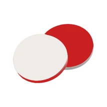 fehér PTFE/piros szilikon szeptum