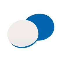 fehér PTFE/kék szilikon szeptum fehér PTFE/kék szilikon szeptum